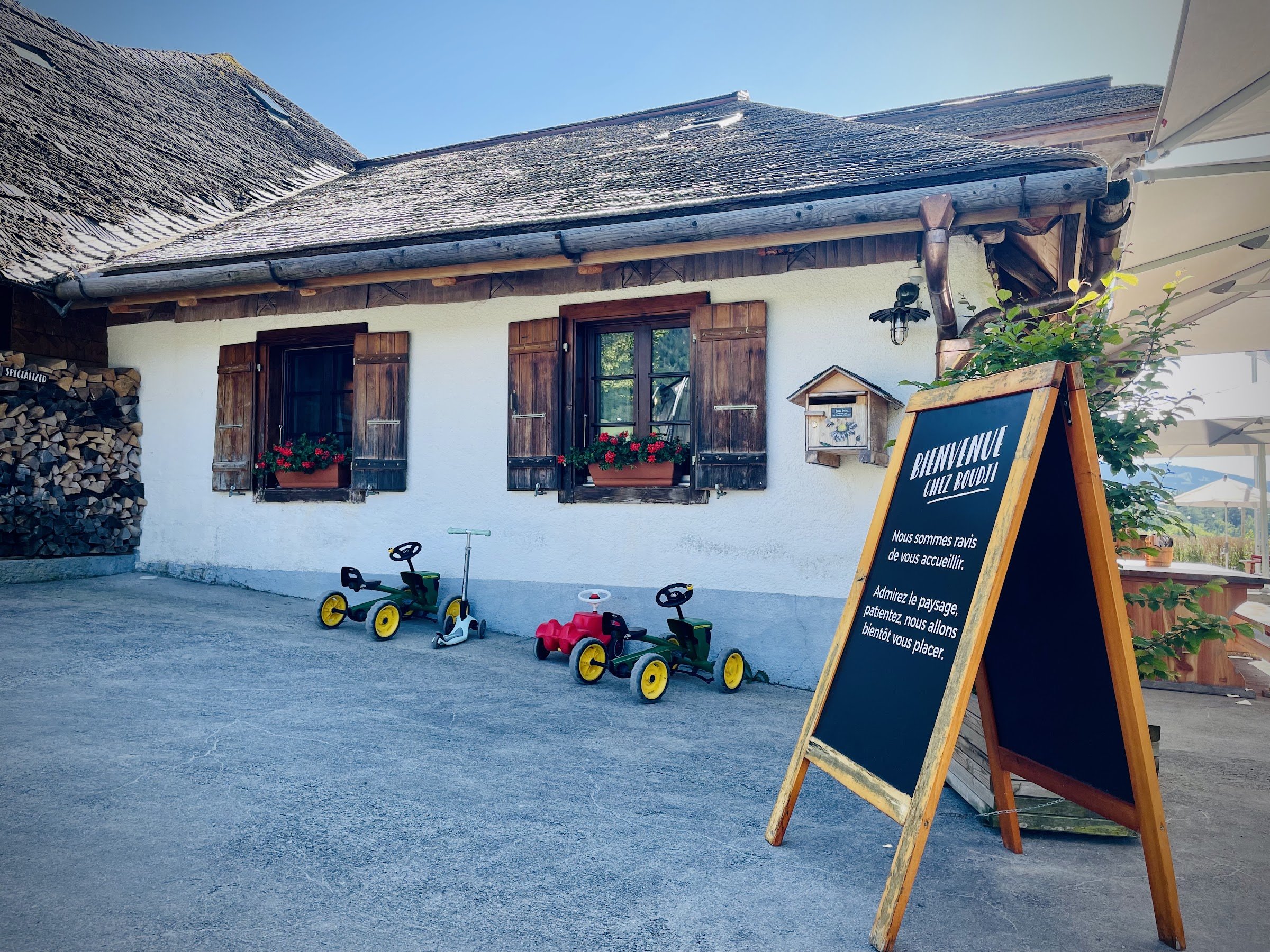 Buvette d'alpage Chez Boudji